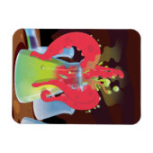 科学実験フラスクモンスター マグネット (横)