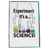 科学実験科学だ ミディアムペーパーバッグ (正面)