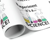 科学実験科学だ ラッピングペーパー (ロールコーナー)