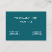 科学実験科学だ 名刺 (裏面)