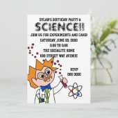 科学実験 招待状 (スタンド正面)