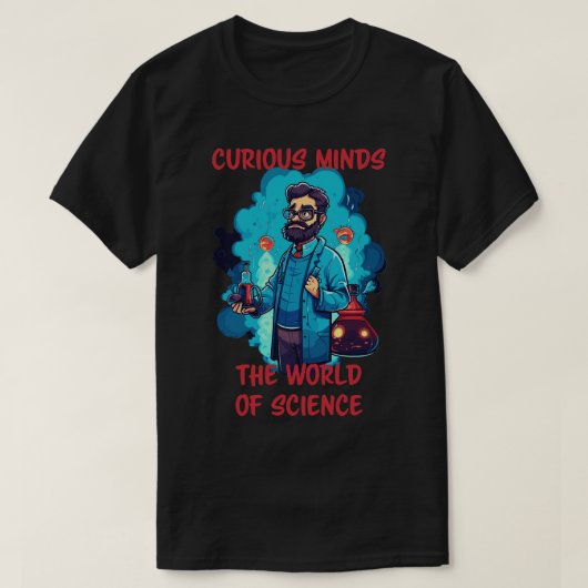科学実験 Tシャツ (デザイン正面)