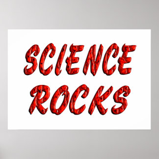 科学岩石 ポスター
