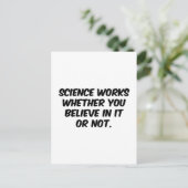 科学工事 ポストカード (スタンド正面)