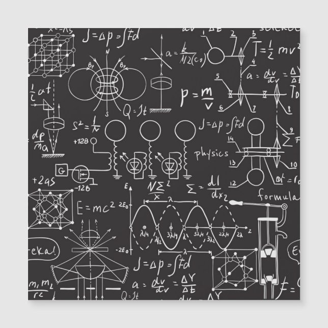 科学式：Chalkboard計算Patte (正面)