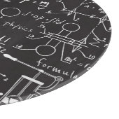 科学式：Chalkboard計算Patte カッティングボード (角)