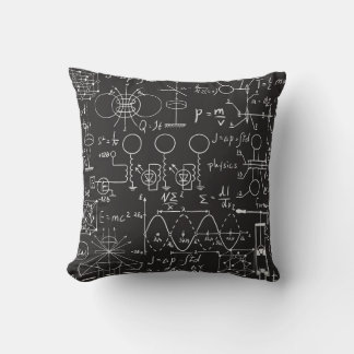 科学式:Chalkboard計算Patte クッション
