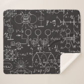 科学式:Chalkboard計算Patte シェルパブランケット (正面(横))