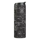 科学式:Chalkboard計算Patte タンブラー (回転左)