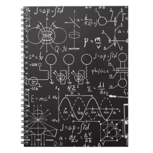 科学式:Chalkboard計算Patte ノートブック
