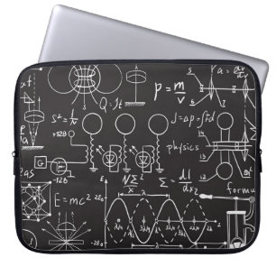 科学式:Chalkboard計算Patte ラップトップスリーブ