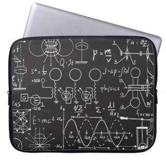 科学式:Chalkboard計算Patte ラップトップスリーブ