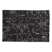 科学式:Chalkboard計算Patte 枕カバー (裏面)