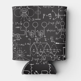 科学式:Chalkboard計算Patte 缶クーラー