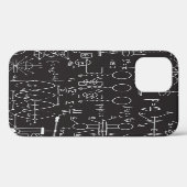 科学式:Chalkboard計算Patte Case-Mate iPhoneケース (裏面 (横))