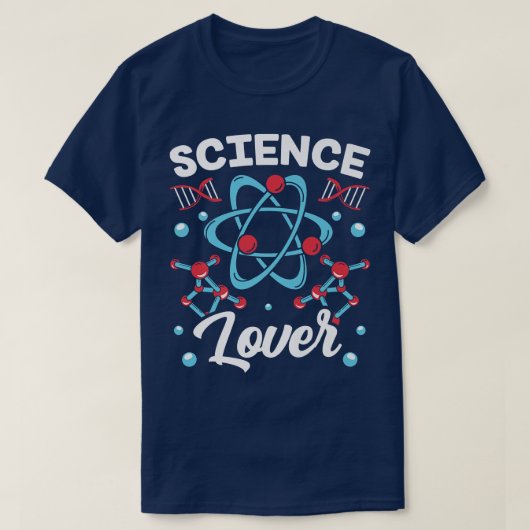 科学愛好者 科学的名言 チーム サイエンティスト プリ Tシャツ (デザイン正面)