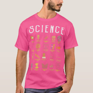 科学感謝してい公式物理数化学 Tシャツ