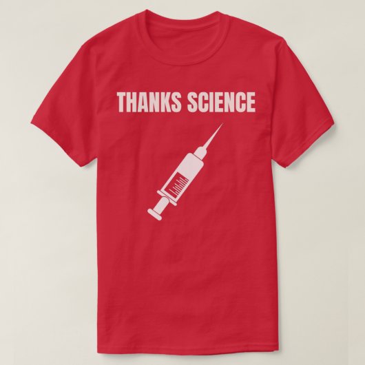 科学感謝してい2 Tシャツ (デザイン正面)