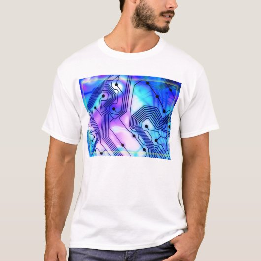 科学技術の暴風雨 Tシャツ (正面)
