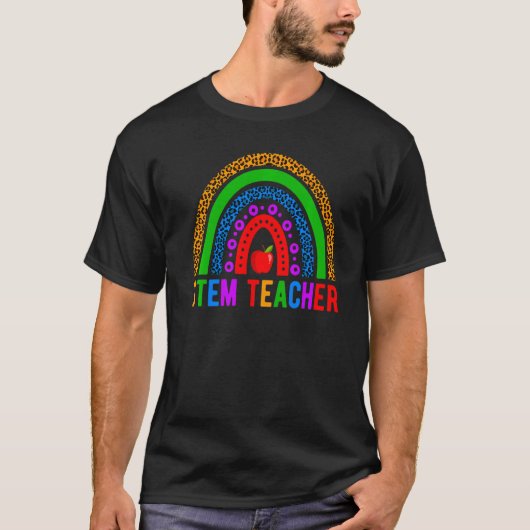 科学技術エンジニアリング数学STEM先生R Tシャツ (正面)