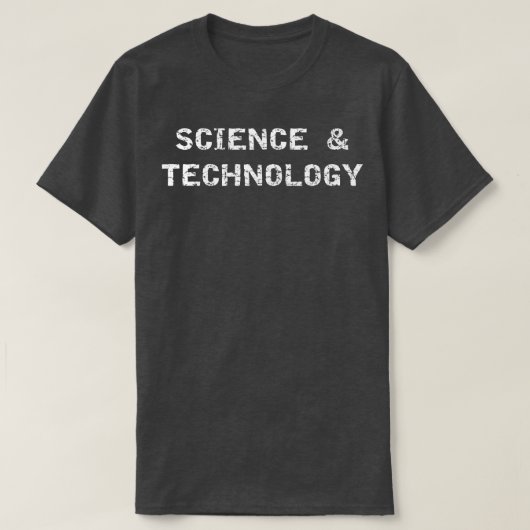 科学技術ノベルティファッション Tシャツ (デザイン正面)