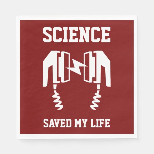 科学救の人生 スタンダードランチョンナプキン (正面)