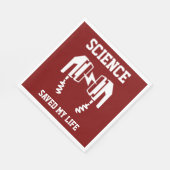 科学救の人生 スタンダードランチョンナプキン (角)