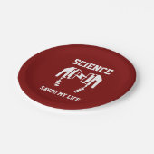 科学救の人生 ペーパープレート (アングル)