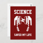科学救の人生 ポストカード (正面/裏面)