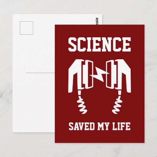 科学救の人生 ポストカード (正面/裏面)