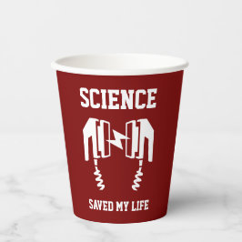 科学救の人生 紙コップ