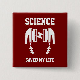 科学救の人生 缶バッジ