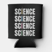 科学文字デザイン 缶クーラー (正面)