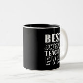 科学最高の先生常先生の日の贈り物 ツートーンマグカップ (正面右)