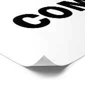 科学来者の為に「それを取りなさい」 ポスター (角)