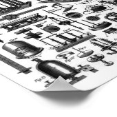 科学楽器 ポスター (角)