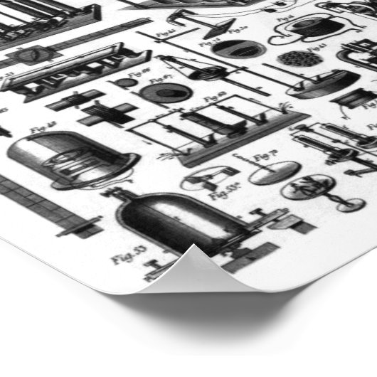 科学楽器 ポスター (角)