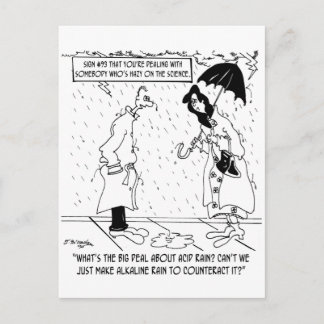 科学漫画7084 ポストカード