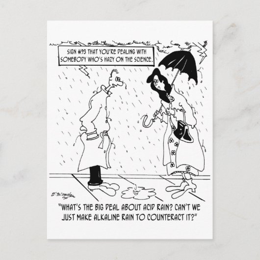 科学漫画7084 ポストカード (正面)