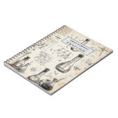 科学物カスタムスパイラル写真帳 ノートブック (左側)