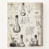 科学物カスタム手帳 ノートブック (裏面)