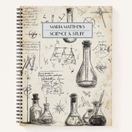 科学物カスタム手帳 ノートブック