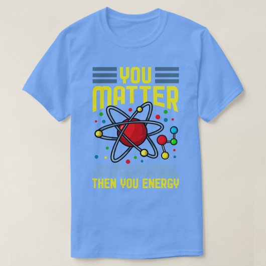 科学物理学 Tシャツ (デザイン正面)