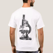 科学独身の科学専攻の博士 Tシャツ (裏面)