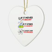 科学生物化学物理学 セラミックオーナメント (左)