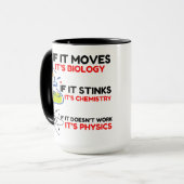 科学生物化学物理学 マグカップ (正面左)