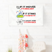 科学生物化学物理学 横断幕 (インサイチュ)