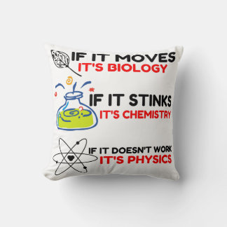 科学生物学化学物理学 クッション
