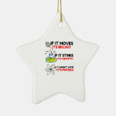 科学生物学化学物理学 セラミックオーナメント (右)