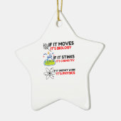 科学生物学化学物理学 セラミックオーナメント (左)